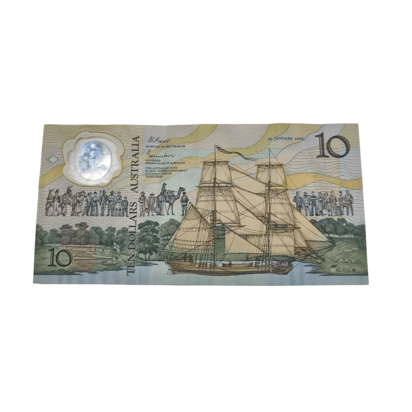 1988 Bicentenary $10 Commemorative Banknote (WR 1342415)