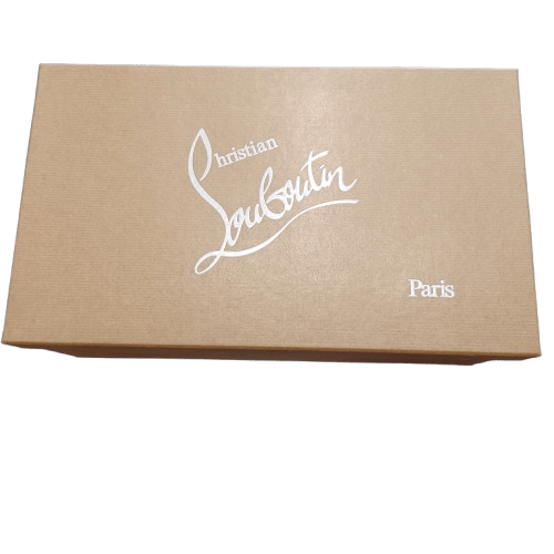 Christian Louboutin Louis Junior Spikes Orlato Suede Shoes in Mint + Box (Size: 45) *Fabric Dirty*
