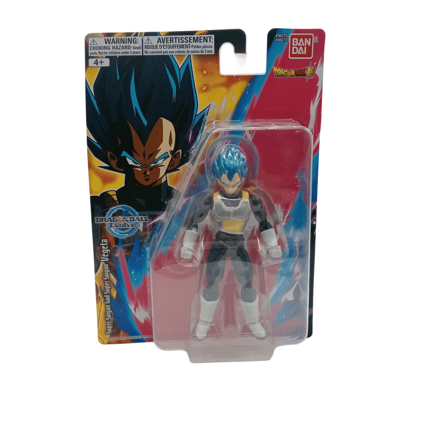 Bandai Dragon Ball Super – Super Saiyan God Vegeta Figurine (Original Packaging)
