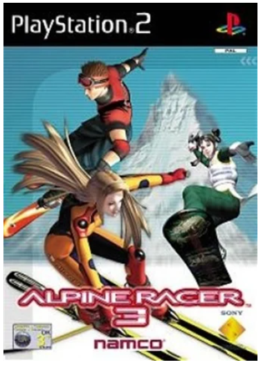 Alpine Racer 3 Playstation 2 Game – Acceptable Condition  With Manual