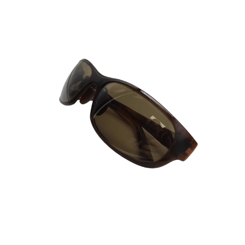 **Maui Jim MJ417-26B Twin Falls Sunglasses, Brown, Good Condition, Slight Scuff On One Lens, With Generic Soft Bag**