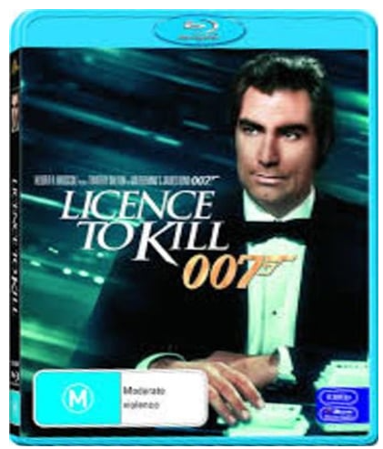 Licence To Kill 007 Bluray – Good Condition In Case (LE)