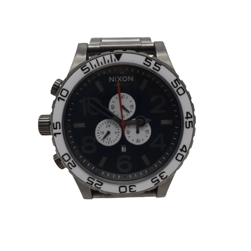 Mens Nikon Simplify Watch: The 51-30 Chrono – Grey /White With Box