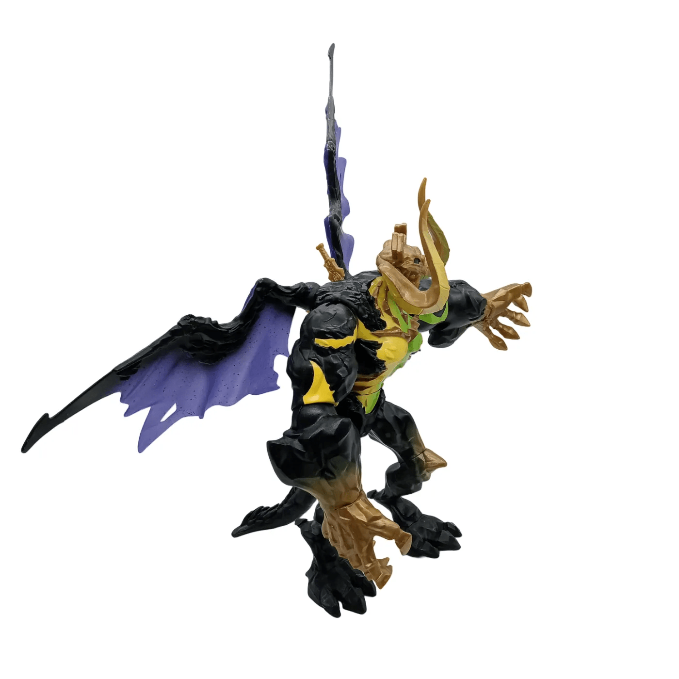 Demon Skeletor Figurine – Black, Purple, Green, Yellow & Gold (WR 1342967)