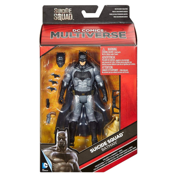 DC Comics Multiverse Suicide Squad BATMAN 6″ Poseable Action Figure