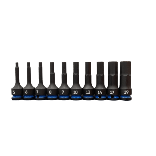 Kincrome Hex Impact Socket Set 1/2″ Drive Metric 10 Piece (JN)