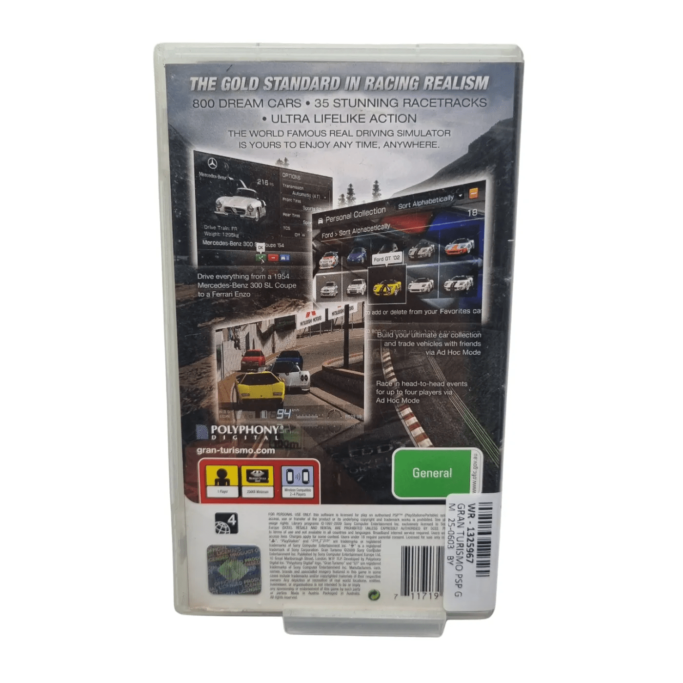 PSP Game: Gran Turismo