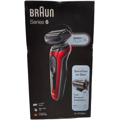 Braun Series 6 Wet & Dry Electric Shaver. Like New In Box