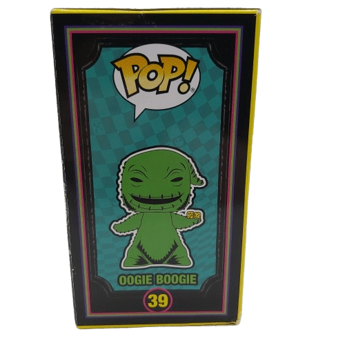 Disney The Nightmare Before Christmas Oogie Boogie #39 Pop Funko Good Condition In Box (CP-1353355)