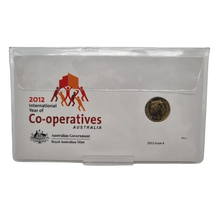 2012 International Year of Co-operatives One Dollar ($1) Uncirculated Australian Coin