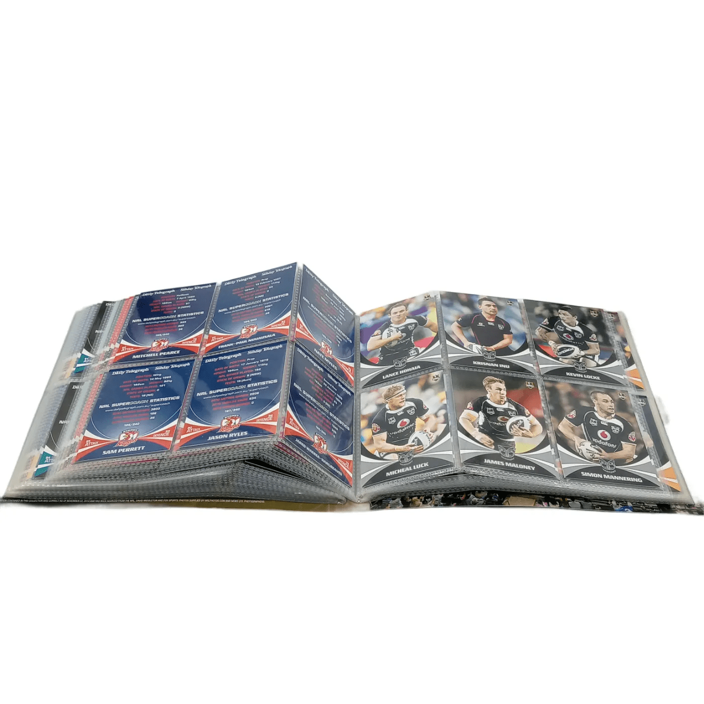 NRL Collector Cards Folder 2011 – Black Edition (WR 1330766)