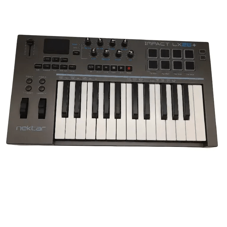 Nektar Impact LX25+ 25-Note USB MIDI Controller Keyboard with USB Cord