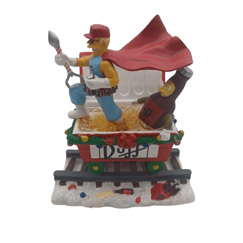 Christmas Express Collection – The Simpsons Sculpture: Holiday Spirits | With Certificate of Authenticity