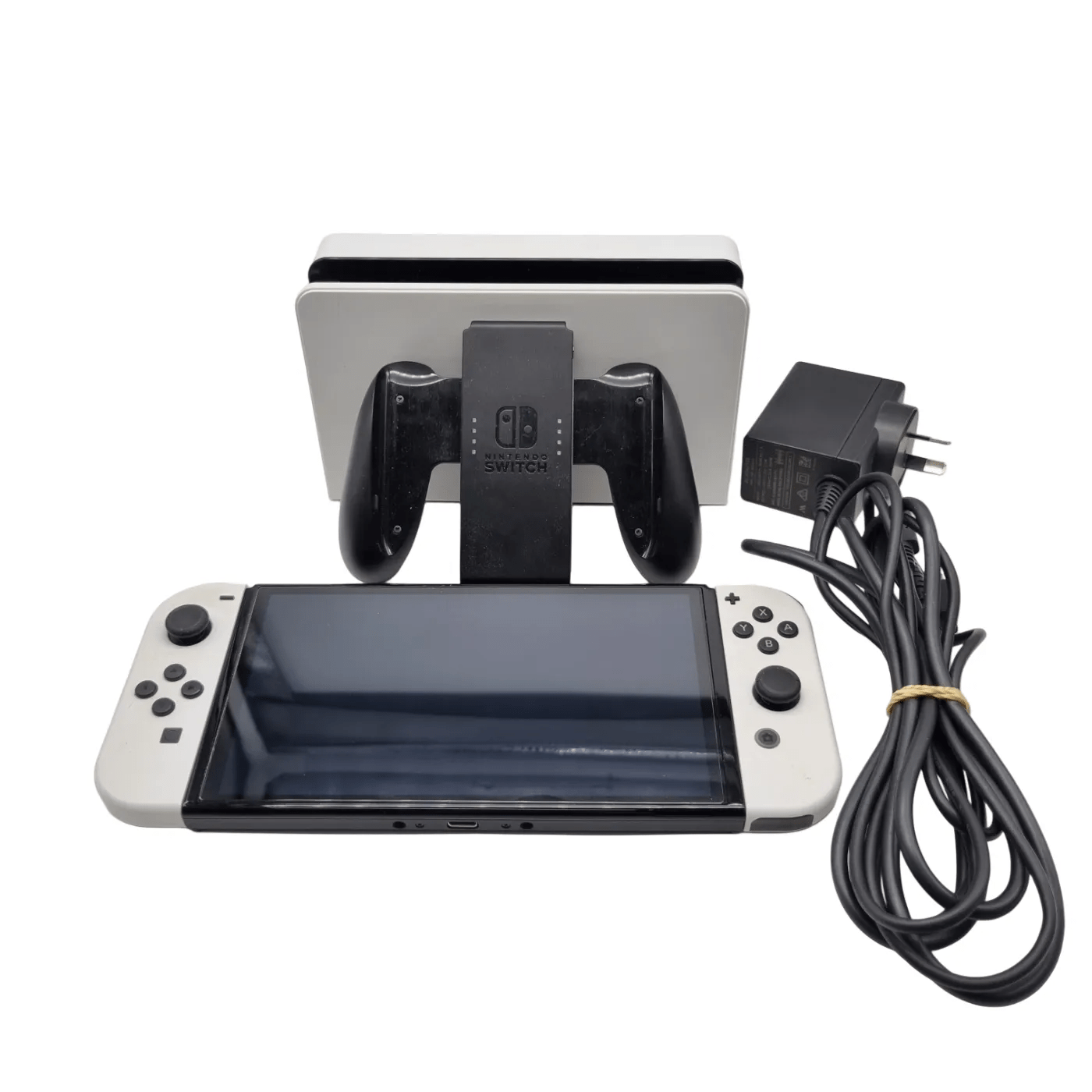 Nintendo Switch OLED Model with Charging Dock & Power Cord