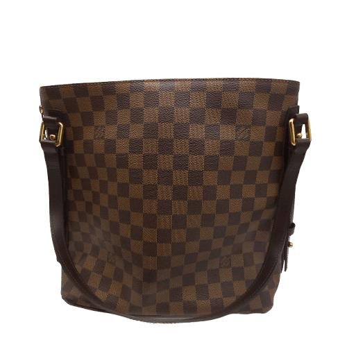 Louis Vuitton Rivington Cabas Damier Ebene Handbag, Brown, Excellent Condition, With Dust Bag & Entrupy Certificate