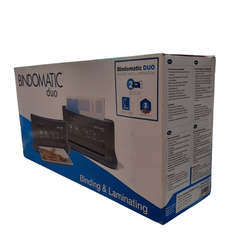 Binomatic Duo binder And Laminator Machine Like New In Box