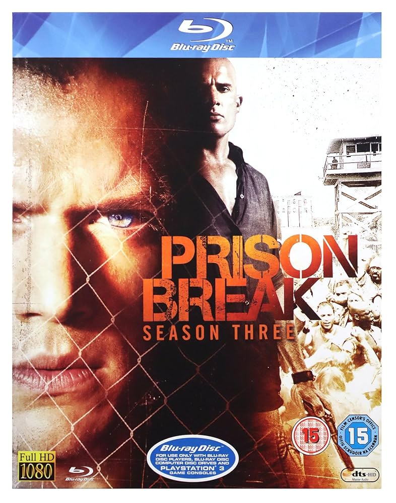 Prison Break Season 3 Blu-Ray (GE)