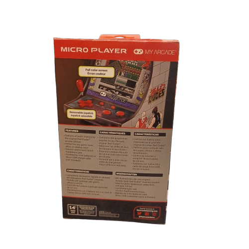 Bad Dudes Micro Player Retro Arcade My Arcade (LE-1352010)