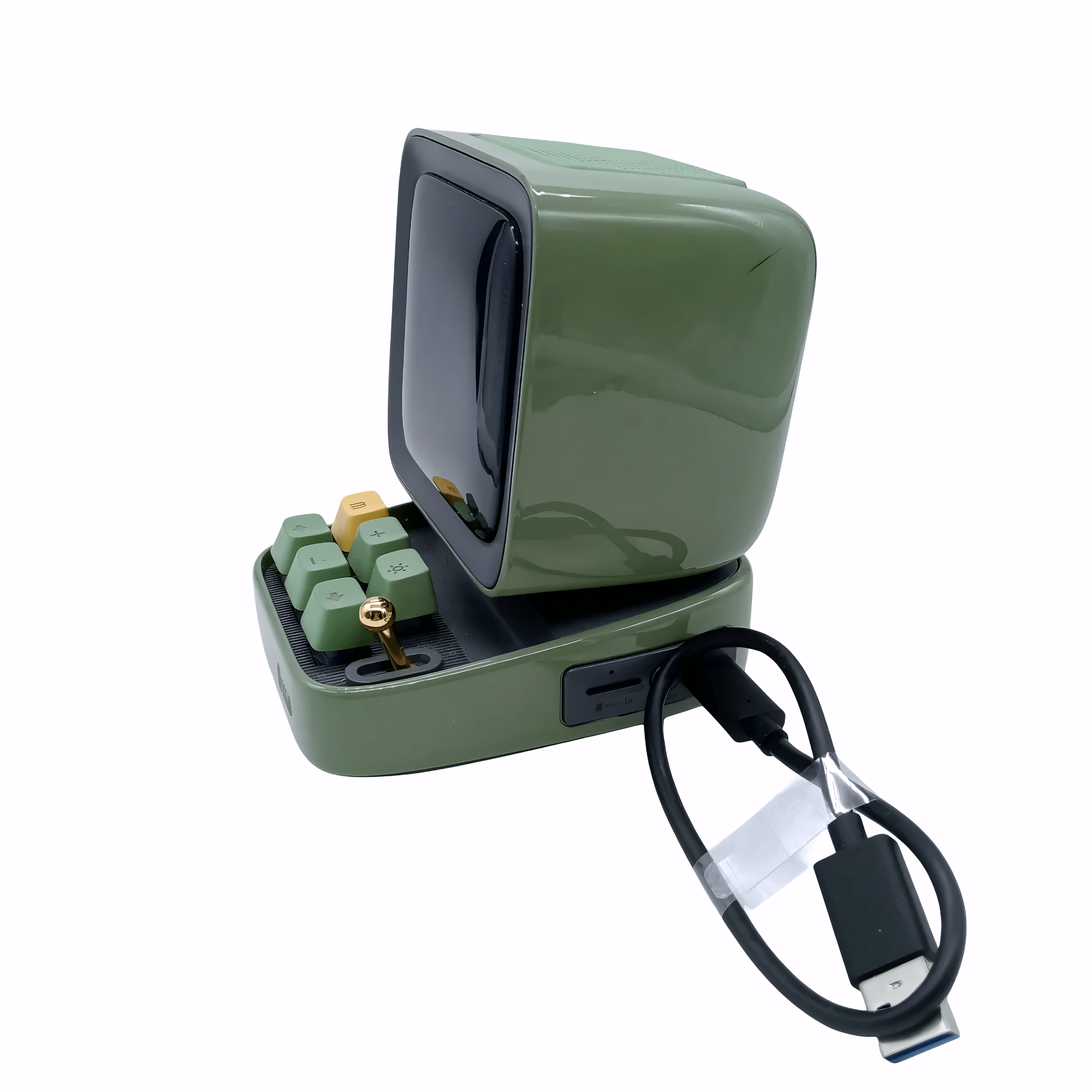 Divoom Ditoo Plus Bluetooth Speaker in green (WR 1346255)
