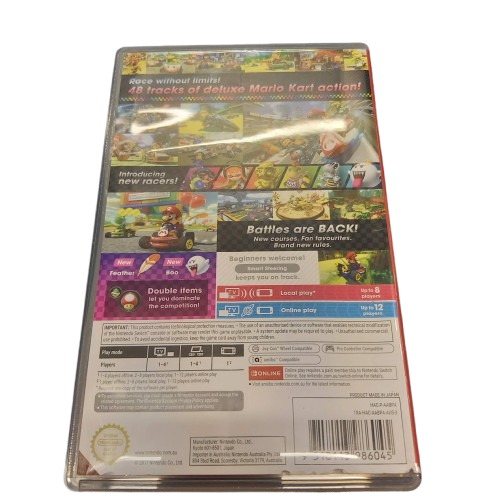 Mario Kart 8 Deluxe Nintendo Switch (NA 1347100)