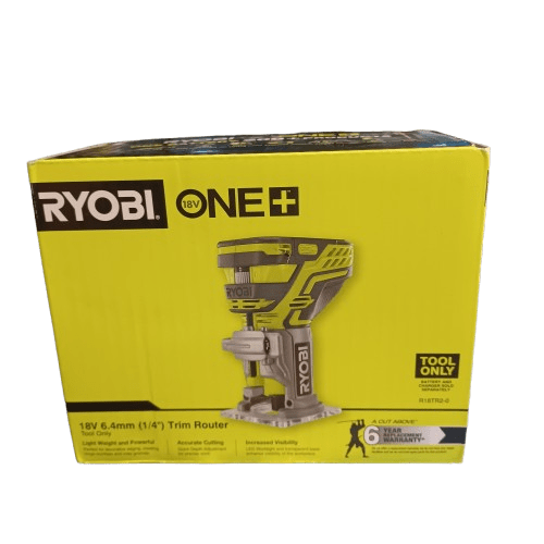 Ryobi 18V ONE+ 6.4mm ¼” HP Brushless Trim Router – Tool Only R18TR2-0 (lel)
