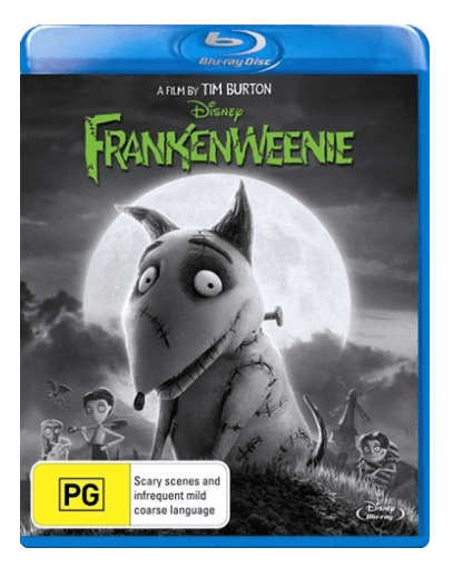 Frankenweenie Blu Ray Very Good Condition