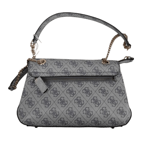 Guess Katya Convertible Xbody Flap Bag Slate Logo (MR)