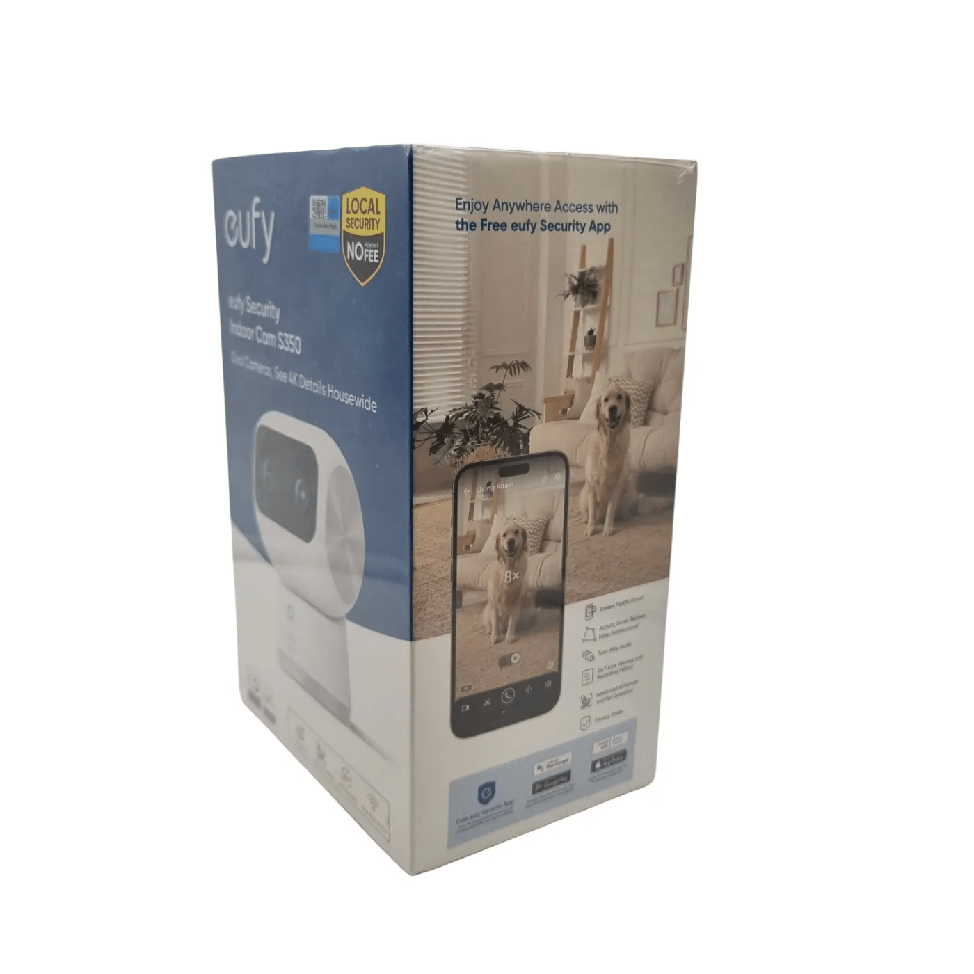Eufy Indoor Security Camera S350 *Sealed In Box* (WR 1350426)