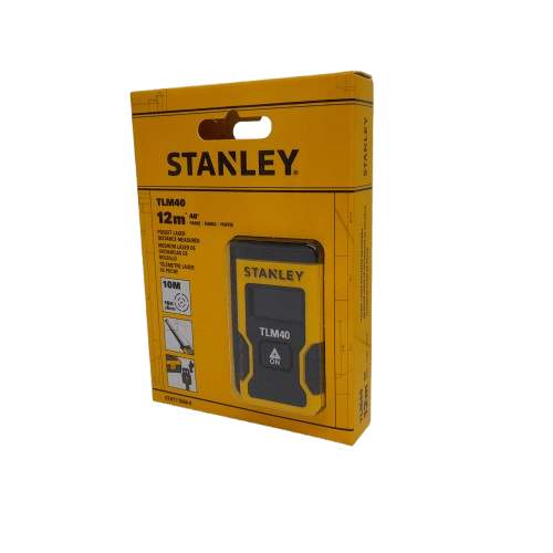 Stanley TLM40 Pocket Laser Distance Measurer Like New (JN)