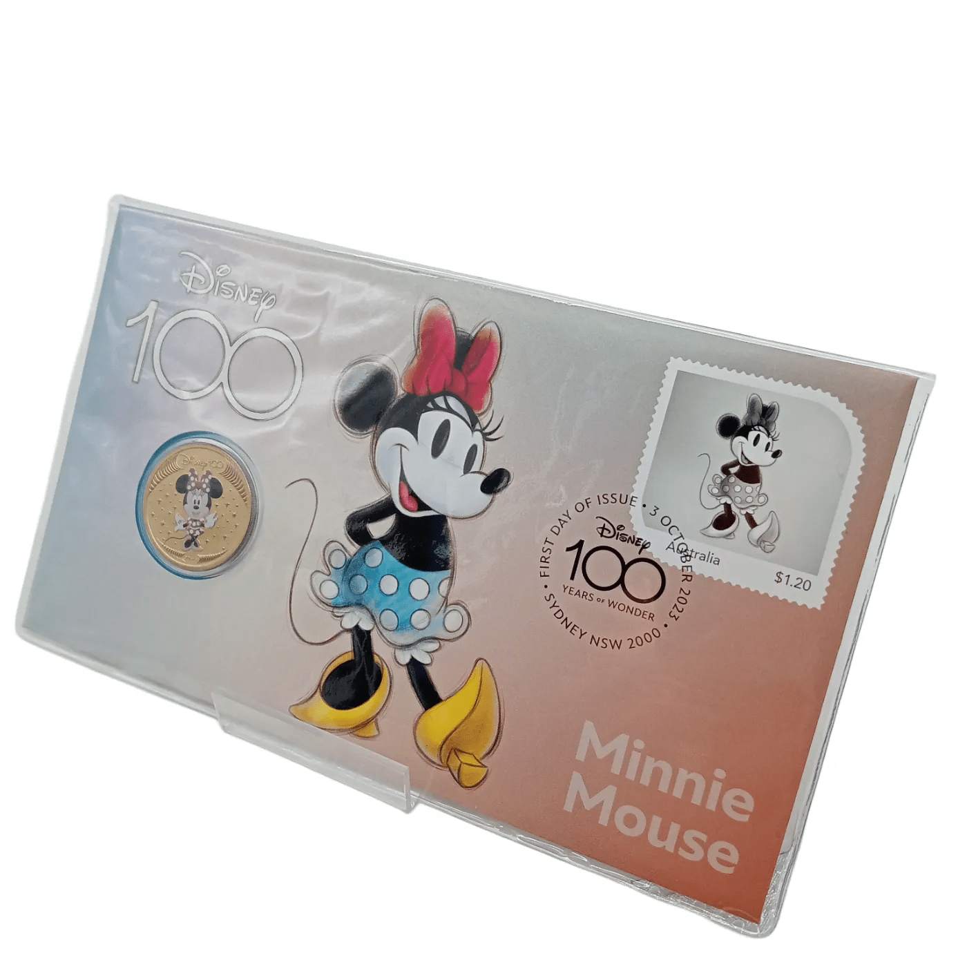 Australia Post Coin & Stamp: Disney 100 – Minnie Mouse (WR 1355912)