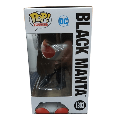 Funko Pop Black Manta From Aquaman Number 1303 Good Condition (CP1344582)
