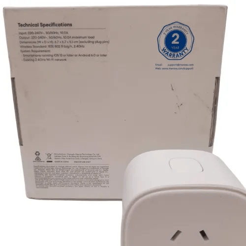 Meross Smart Wifi Plug with Energy Monitor MSS210P 4 Pack As new In Box