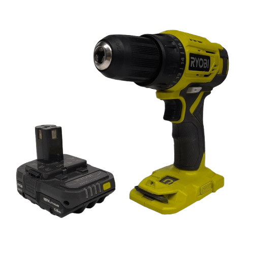 Ryobi Cordless Drill Driver R18DD4 With 1.5ah Battery Included (MR)