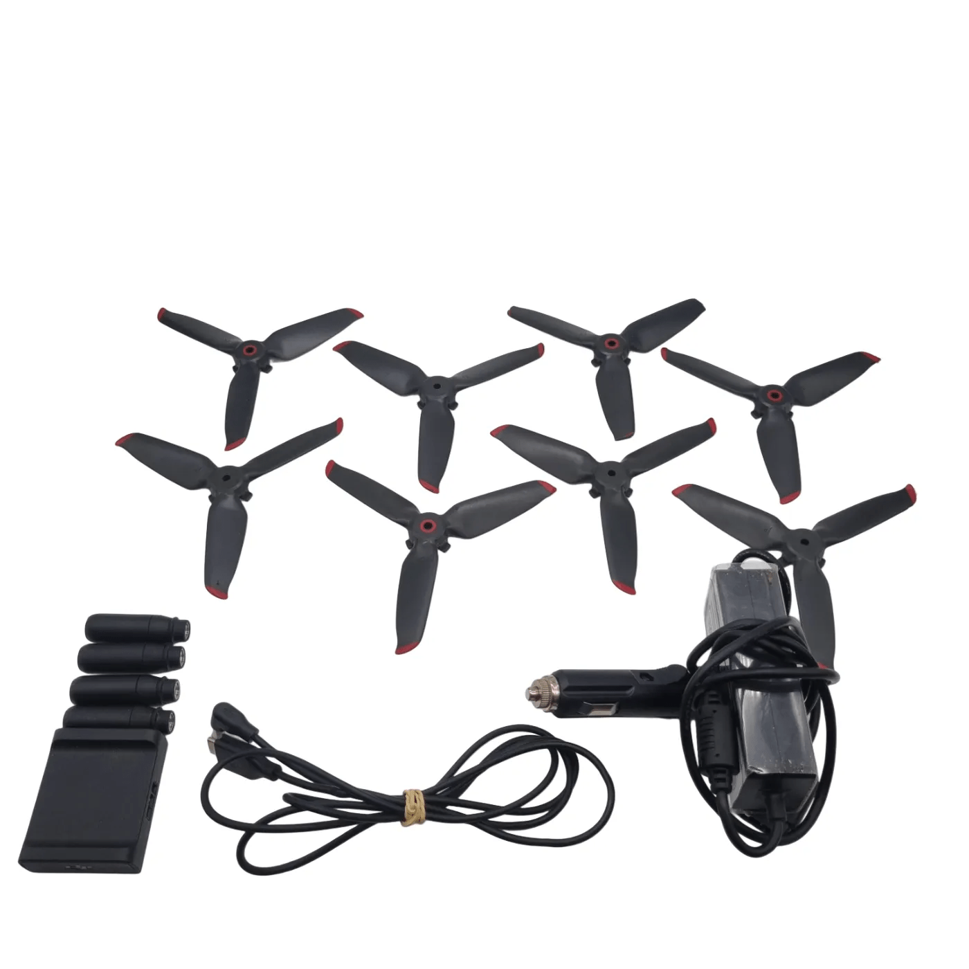 DJI FPV Drone (FDIW4K) Combo Kit With Case, Battery, Headset, Controller, Charger & Extra Blades