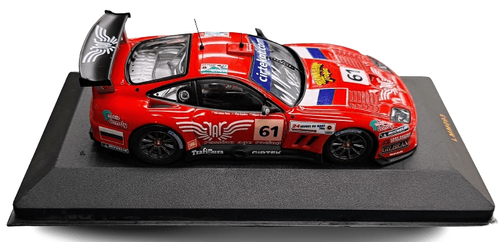 IXO Models Ferrari 550 Maranello #61 Collectable Model Car 1:64 Scale with Case