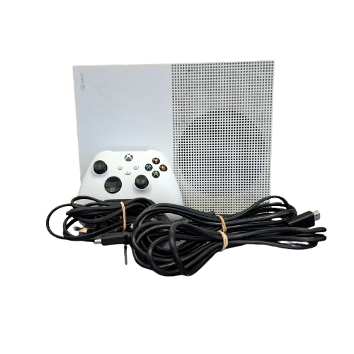 Xbox One S With Power Cord Andfd HDMI + White Wireless Controller (JN-58027)