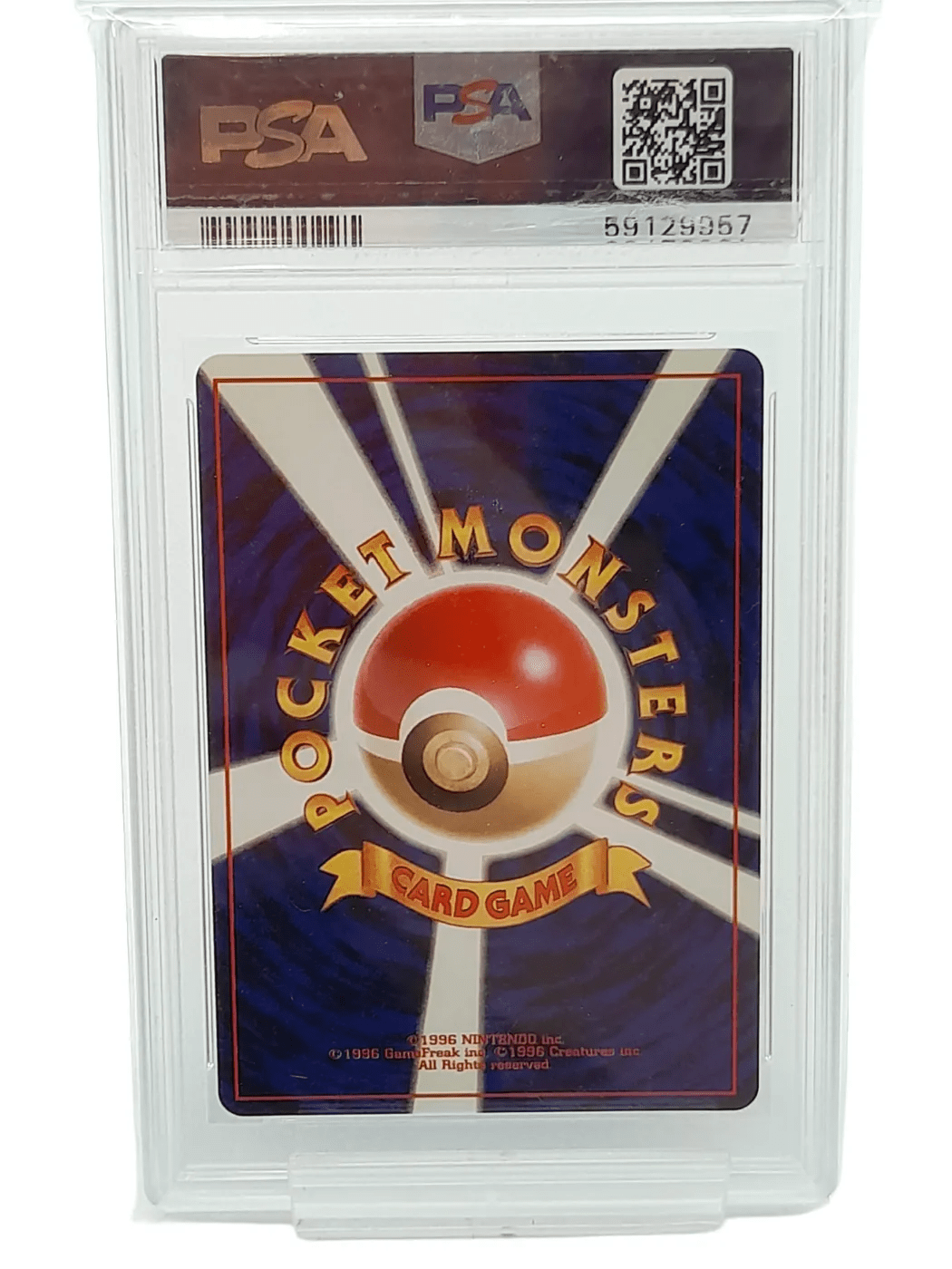 #55 MISTYS GOLDUCK PSA 9 TRADING CARD