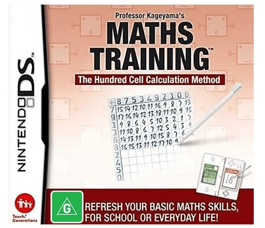 Maths Training Nintendo DS Game Cartridge Only (CP-1345957)