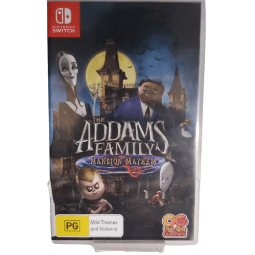 The Addams family Mansion Switch Game – good Condition