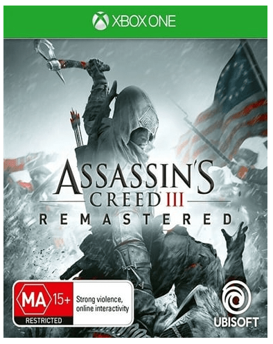 Assassin’s Creed III/3 Remastered Xbox One Game Good Condition With Manual (LE1355219)