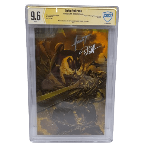 CBCS Do You Pooh? #nn Counterpoint 2023 CMC Gold Foil Exclusive Graded Comic 9.6 (MR)