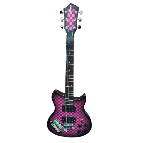 Washburn Disney Guitar Camp Rock – With Case And Cord * Missing 2 Strings