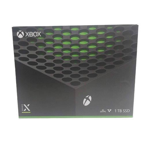 Microsoft Xbox Series X 1TB Console – Black with Box, Power & HDMI Cords, and One Controller