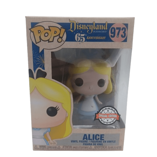Funko Pop! Vinyl Disneyland 65th Anniversary #973 Alice Special Edition, Good Condition, With Box (LE 1351777)
