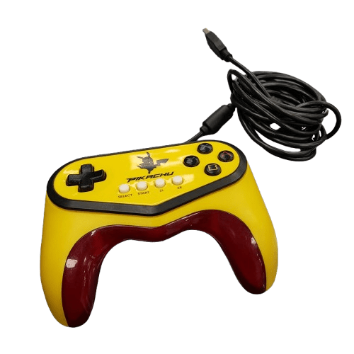 Nintendo Pikachu Wired Controller Pokemon Tournament