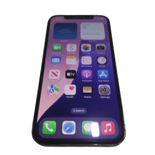 Apple iPhone 12 Pro  128GB Grey Battery Health: 100% *Slight Crack on top left edge*