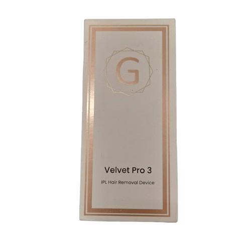 Velvet Pro 3 IPL Hair Removal Device With Box And Accessories
