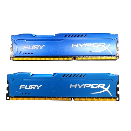 Kingston HyperX Fury 8GB 1600MHz DDR3 CL10 DIMM – Blue (HX316C10F/8)