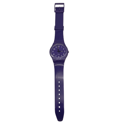 Classic Purple Swatch Watch – Swiss Made Vintage
