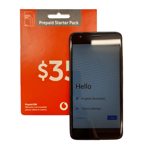 Vodafone V Lite 2 – 32GB – 5″ Display – Locked to Vodafone – With $35 Starter Pack (MR 1333401)